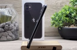 iPhone 11 Black 128GB 1 ÉV Garanciával Számlával