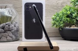 iPhone 11 Black 128GB 1 ÉV Garanciával Számlával