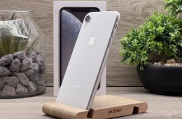 iPhone XR White 128GB 1 ÉV Garanciával Számlával Aksi 92%