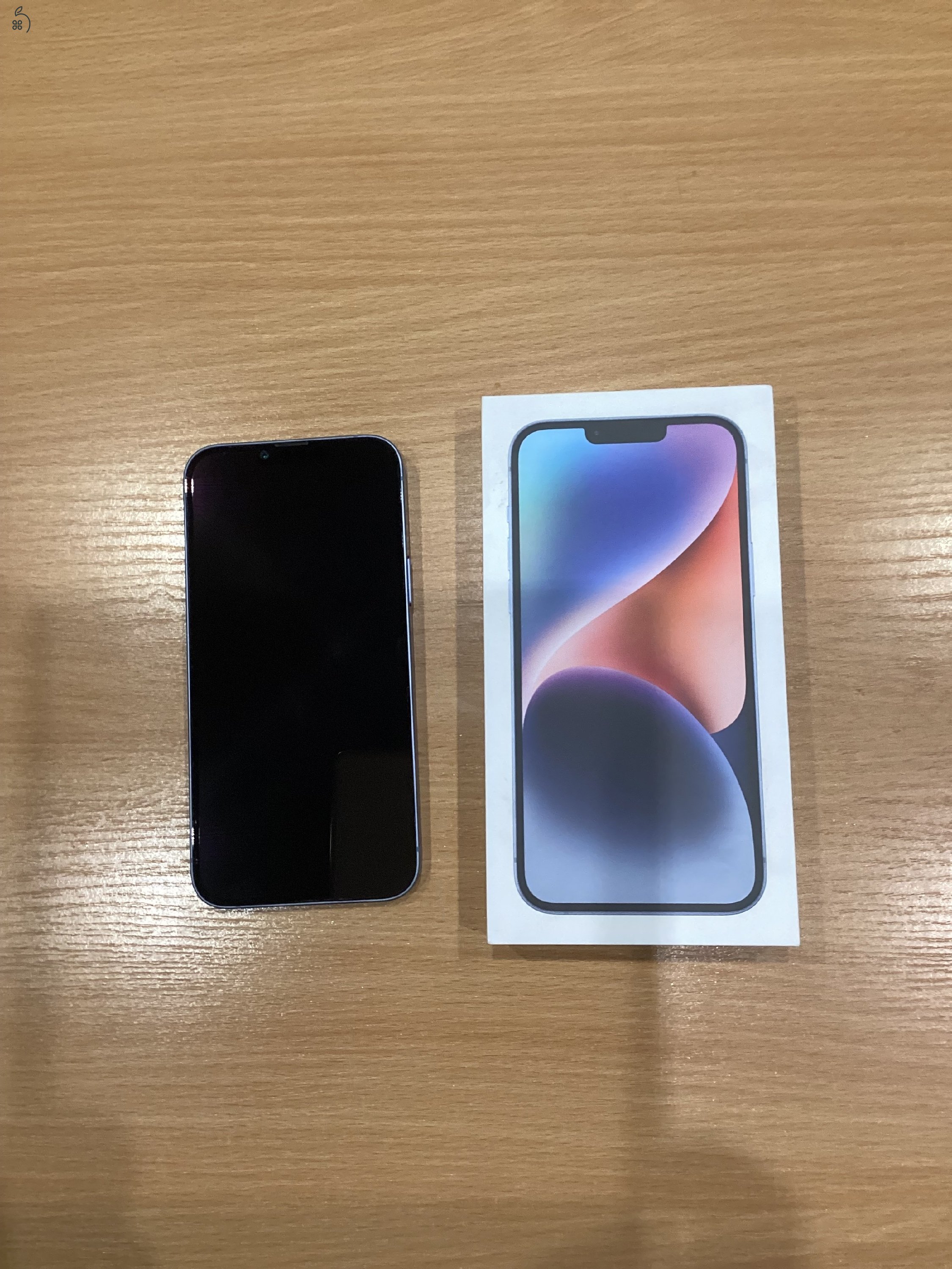 Iphone 14 plus 128gb kék hibátlan