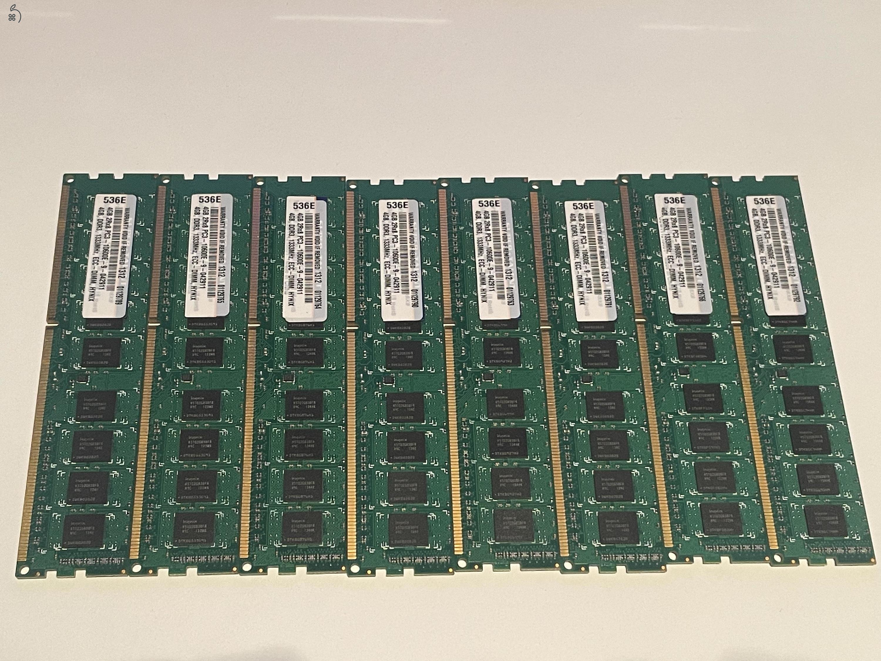 8 x 4Gb DDR3 ECC 1333Mhz Mac Pro ram