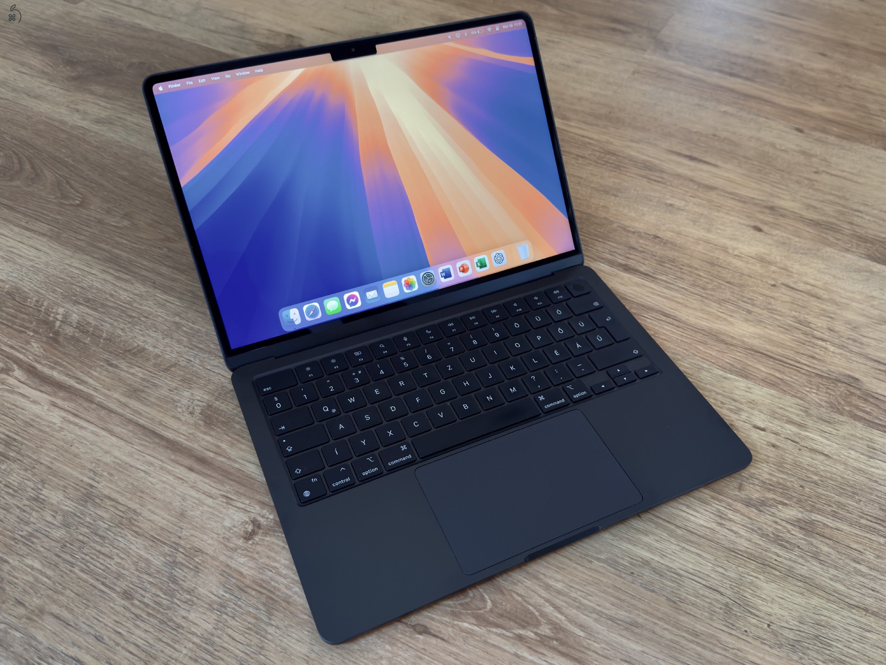 MacBook Air 2022 M2 éjfekete