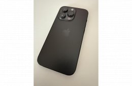 iPhone 14 Pro 256 GB, Space Black, karcmentes, 85% akksi + MagSafe tok, üvegfólia, töltőkábel, fülhallgató