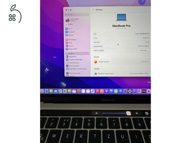 Macbook PRO M1 8gb /256