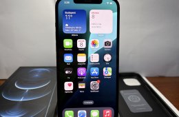 Apple iphone 12 Pro Max Kártyafüggetlen 256GB, akku 90%, abszolút újszerű állapot!!