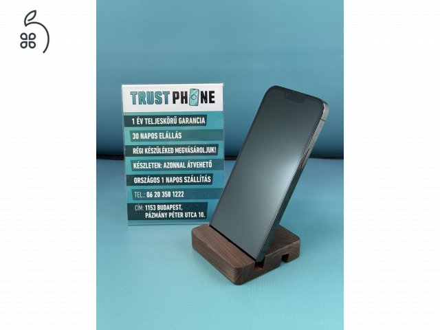 !! TrustPhone OUTLET !! Garanciális Apple Iphone 13 Pro Max Graphite 128GB - 96% AKKSI - TRU8184