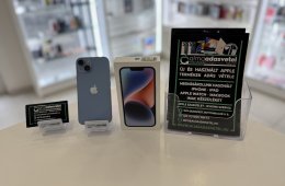 iPhone 14 128GB Kék Független Használt/1-3 hónap gar./Akku 88%/p3809