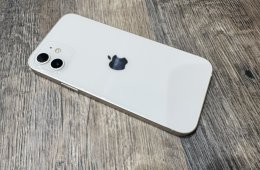 iPhone 12 64GB fehér, nagyon szép állapot, 86% akku