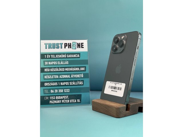 !! 1 ÉV GARANCIA !! iPhone 13 Pro Graphite 128 GB – BM20266 – 92% AKKU