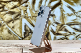 iPhone 15 Pro 256 GB Natural Titanium szép állapotú - 12 HÓ GARANCIA