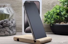 Hibátlan iPhone 15 Pro Max Natural Titanium 512GB 1 ÉV Garanciával Számlával Aksi 98%