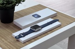 Apple Watch S9 Silver 45MM 1 ÉV Garanciával Számlával Aksi 100%