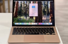 MacBook Air 2020 13 M1 256GB 1 ÉV Garanciával Számlával Aksi 98%