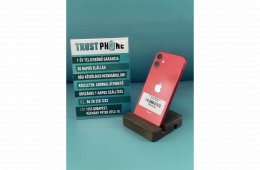 !! 1 ÉV GARANCIA !! iPhone 12 Mini PRODUCT RED 128 GB – TRU8206 – 100% AKKU