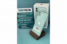 !! 1 ÉV GARANCIA !! iPhone 11 Green 64 GB – TRU8237 – 100% AKKU