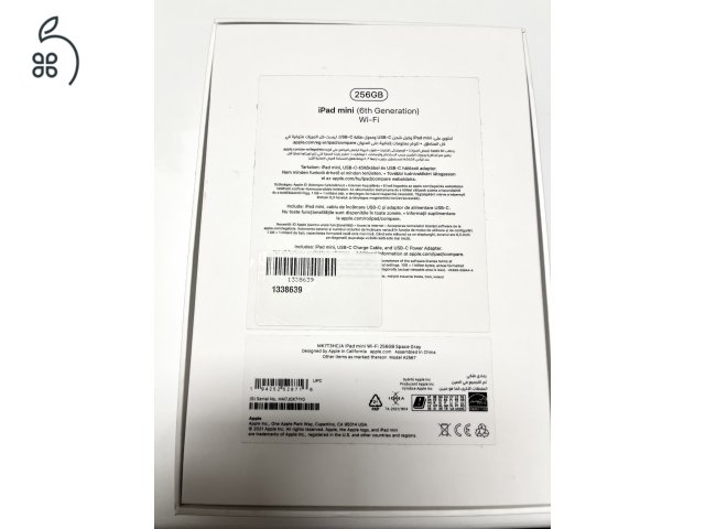 iPad Mini 6 Wifi 256 GB újszerű