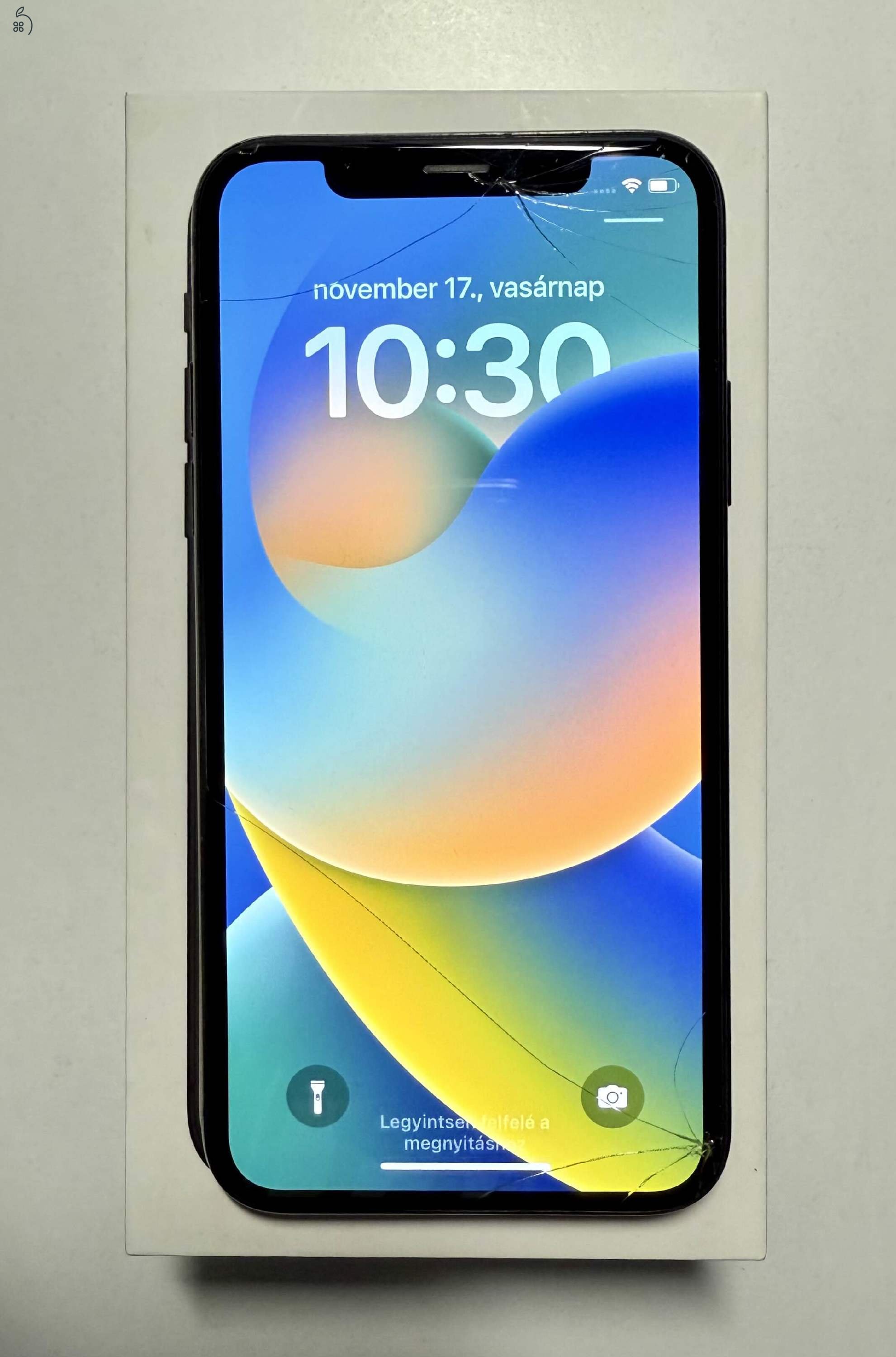 iPhone X 64GB SpaceGrey, Gyárilag kártyafüggetlen / ár megbeszélés alapján