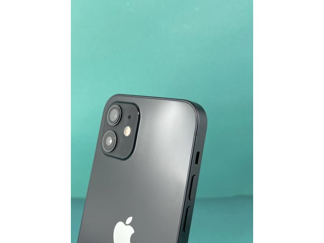 !! 1 ÉV GARANCIA !! ! BLACK FRIDAY ! iPhone 12 Black 128 GB – BM20287 – 100% AKKU (VODA FÜGGŐ)