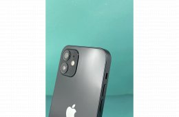 !! 1 ÉV GARANCIA !! ! BLACK FRIDAY ! iPhone 12 Black 128 GB – BM20287 – 100% AKKU (VODA FÜGGŐ)