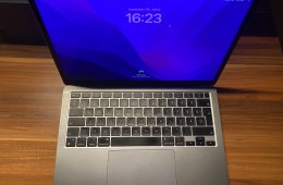 Macbook Air M1 (2020) - 8/256 - 98% akkumulátor - számlával - kiváló állapot