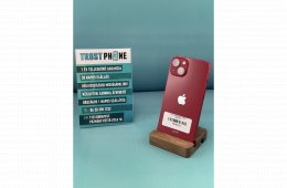 !! 1 ÉV GARANCIA !! iPhone 13 PRODUCT RED 256 GB – TRU8270 – 100% AKKU