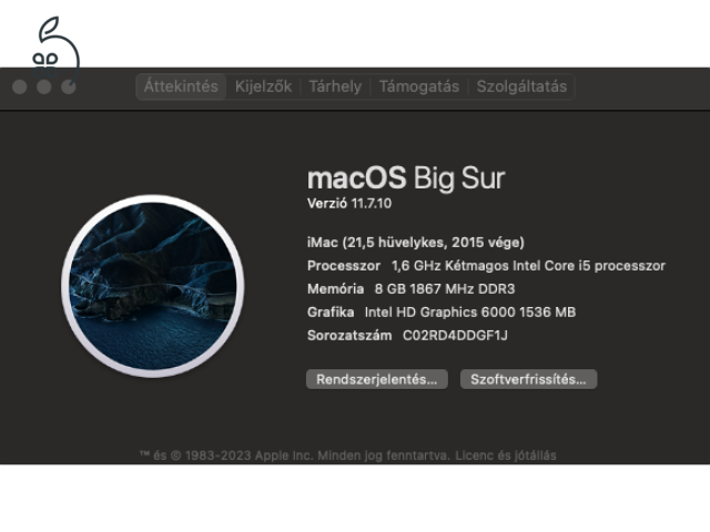 iMac 21.5 i5 SSD Late 2015