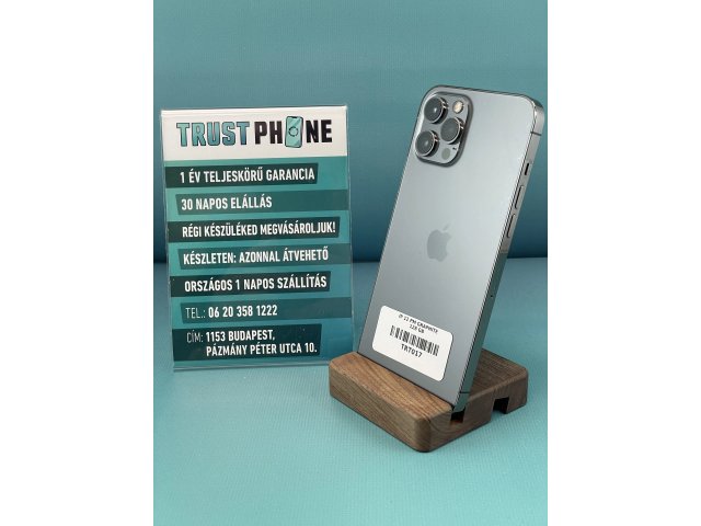 !! 1 ÉV GARANCIA !! iPhone 12 Pro Max Graphite 128 GB – TRT017 – 85% AKKU