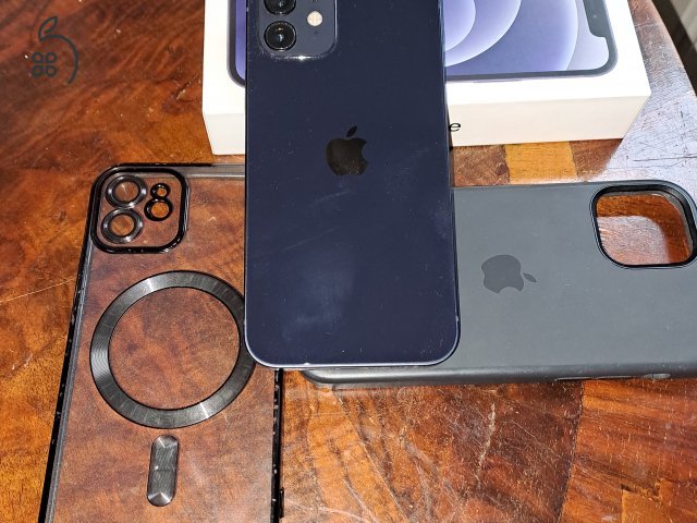 iPhone 12 Black 128GB (karcmentes)