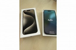 Eladó iPhone15 Pro 256GB Natur Titán szép állapotban