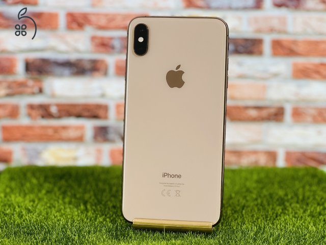 iPhone XS Max 64 GB Gold 100% Akku szép állapotú - 12 HÓ GARANCIA - 926