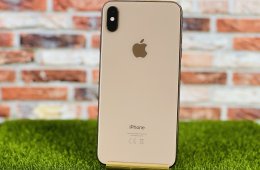 iPhone XS Max 64 GB Gold 100% Akku szép állapotú - 12 HÓ GARANCIA - 926