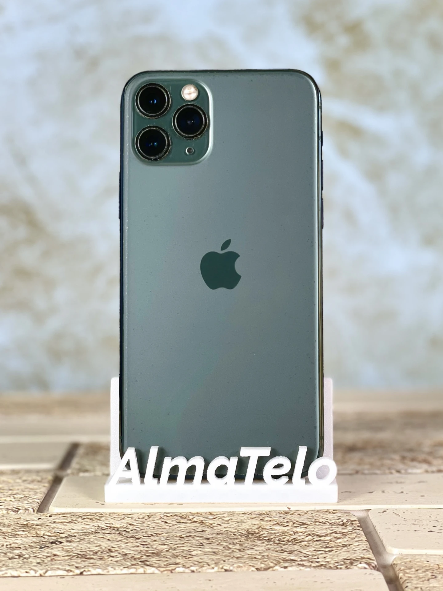 iPhone 11 Pro 64 GB Midnight Green 100% akku szép állapotú - 12 HÓ GARANCIA