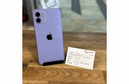 30. Apple iPhone 12 - 64 GB - Lila - ÚJ AKKU