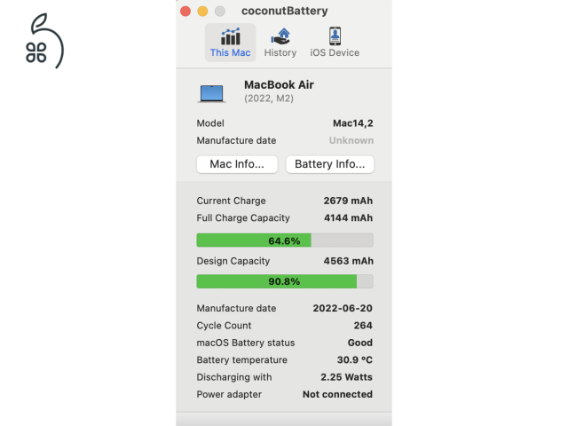 MacBook Air M2 8Gb RAm 512Gb SSD