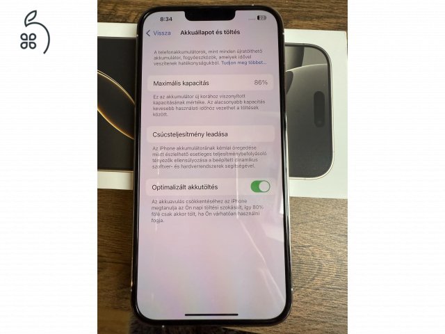 Iphone 13 Pro Max 256 GB (Fehér)