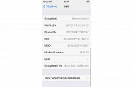 iPhoneSE 2016 A1723 32 GB rozéarany kártyafüggetlen