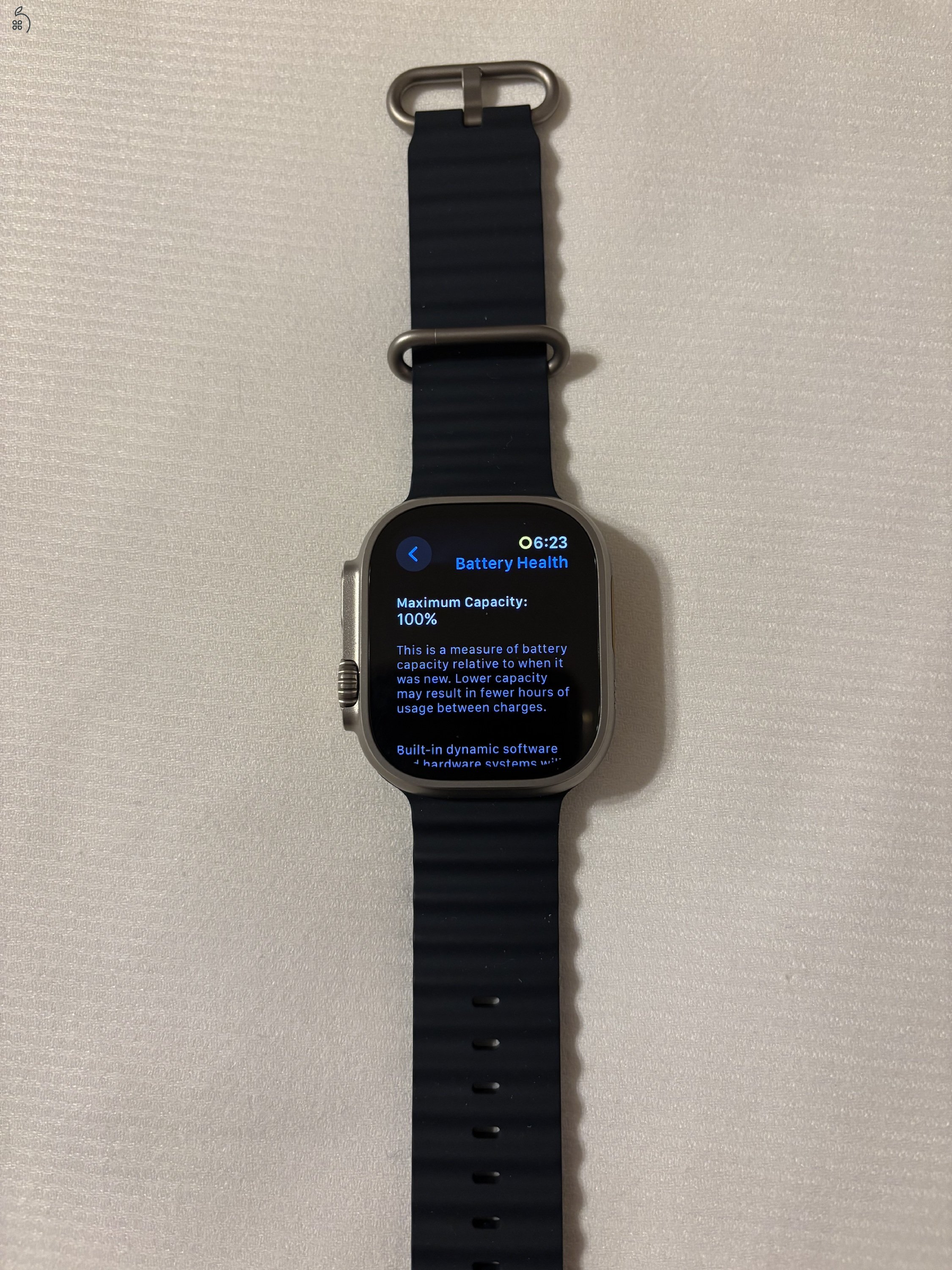 Garanciás Apple Watch Ultra 1 CPO Csere/ beszámítás lehetséges.