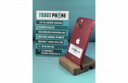 !! 1 ÉV GARANCIA !! ! KARÁCSONYI AKCIÓ ! iPhone 13 Mini PRODUCT RED 128 GB – TRU8330 – 100% AKKU