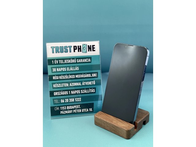 !! 1 ÉV GARANCIA !! iPhone 13 Pro Blue 128 GB – TRT025 – 100% AKKU