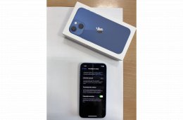 Gyári független IPhone 13 mini, 128 GB,  100% akkumlátorral - blue