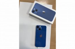 Gyári független IPhone 13 mini, 128 GB,  100% akkumlátorral - blue