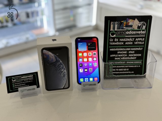 iPhone XR 64GB Független/1 hónap gar./Akku 81%/z15