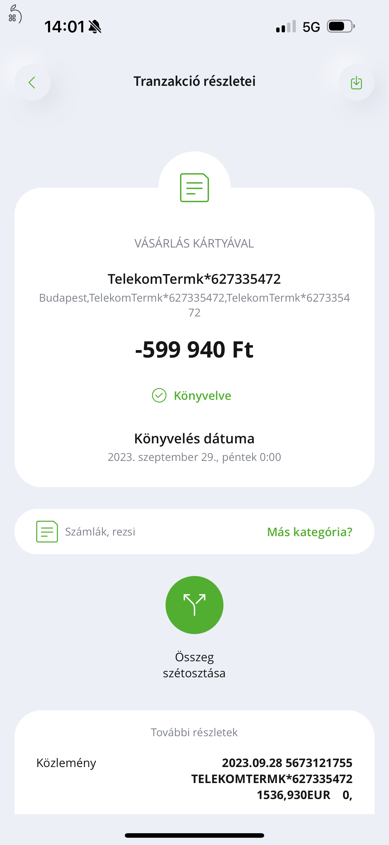 iPhone 15 Pro Max Kék 256Gb független