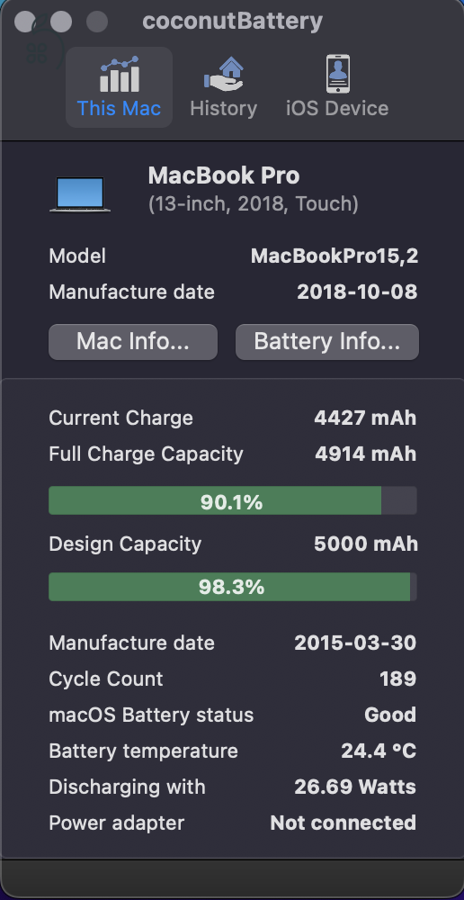 Megkímélt állapot | 1 éves akkumulátor | MacBook Pro | 2,3 | 13