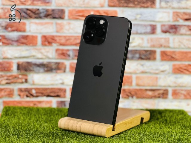 iPhone 14 Pro 128 GB Space Black szép állapotú - 12 HÓ GARANCIA - 1261