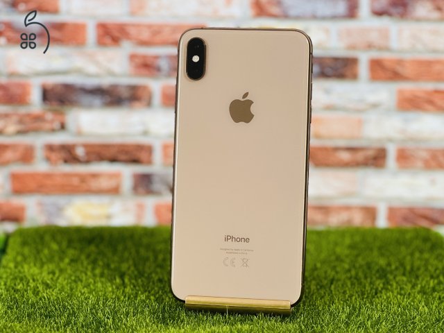 iPhone XS Max 64 GB Gold 100% akku szép állapotú - 12 HÓ GARANCIA - 407