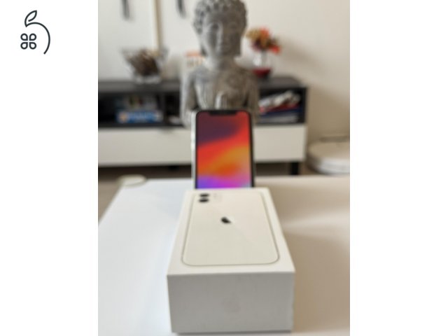 Eladó Iphone 11 64 gb White 77% akksi