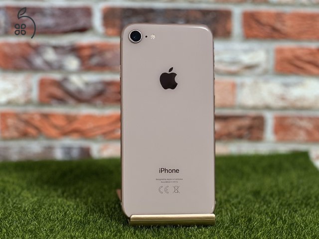 iPhone 8 64 GB Gold 100% Akku szép állapotú - 12 HÓ GARANCIA - 7557