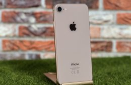 iPhone 8 64 GB Gold 100% Akku szép állapotú - 12 HÓ GARANCIA - 7557