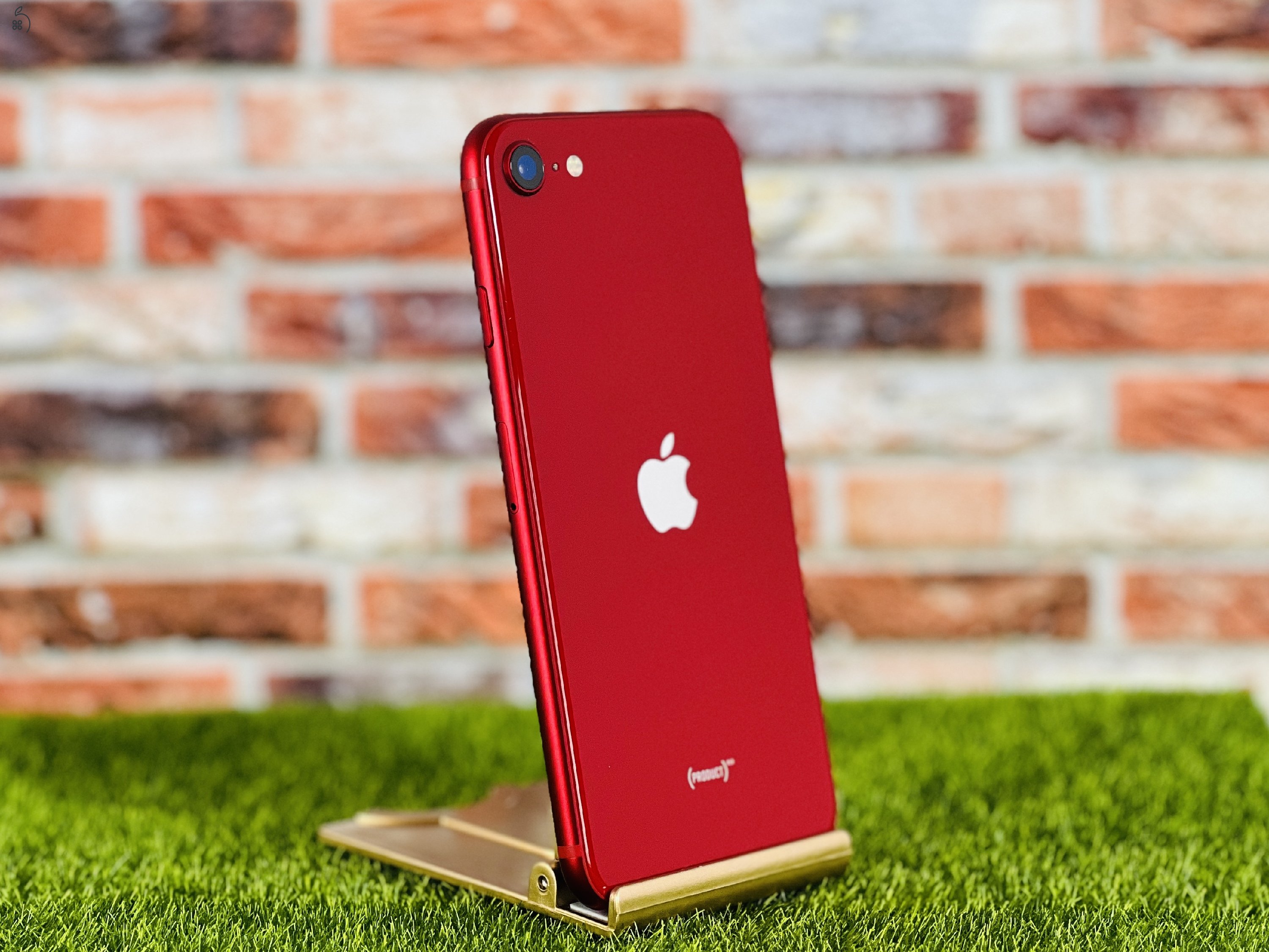 iPhone SE (2022) 64 GB PRODUCT RED szép állapotú - 12 HÓ GARANCIA - 398